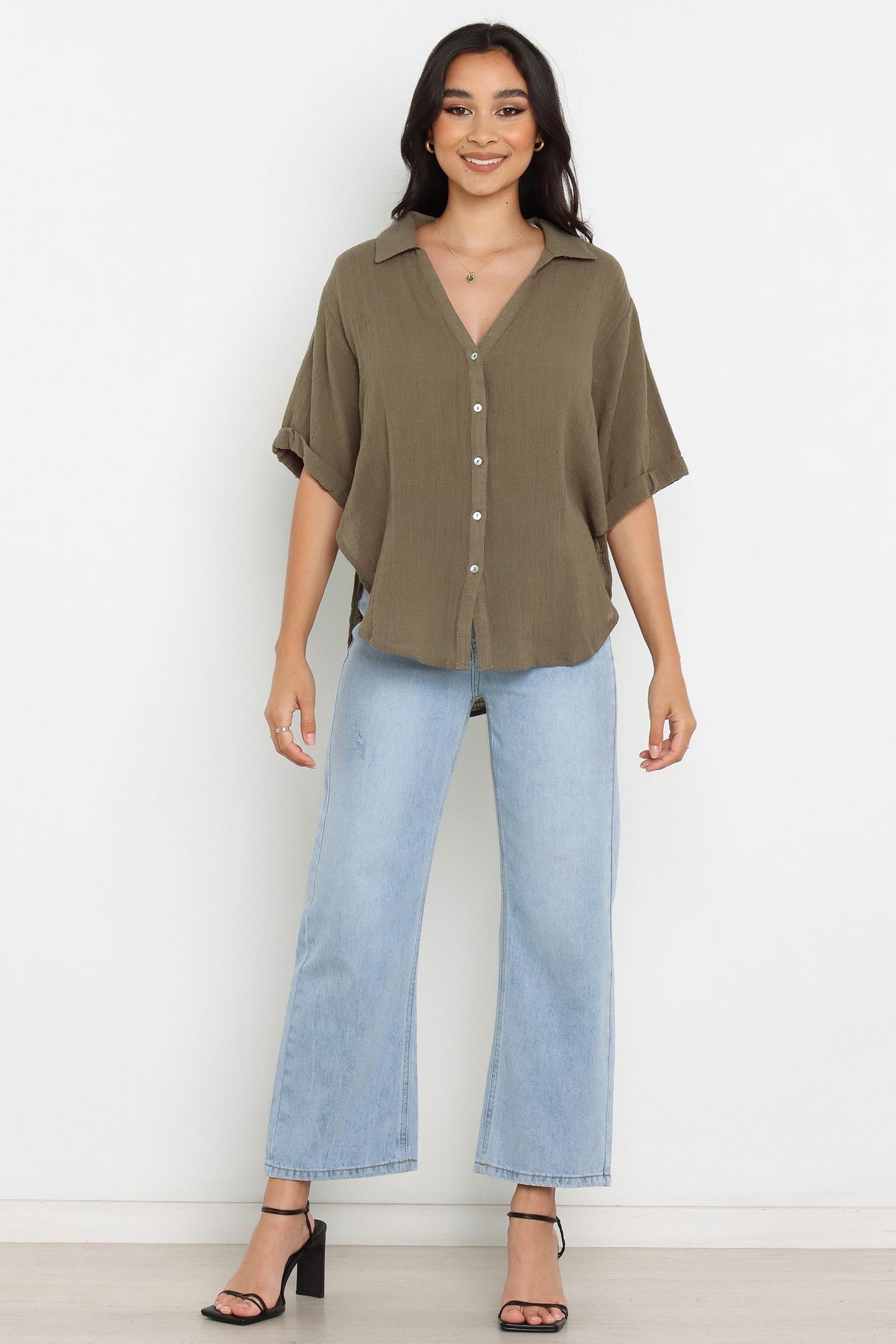 Dion Top - Olive