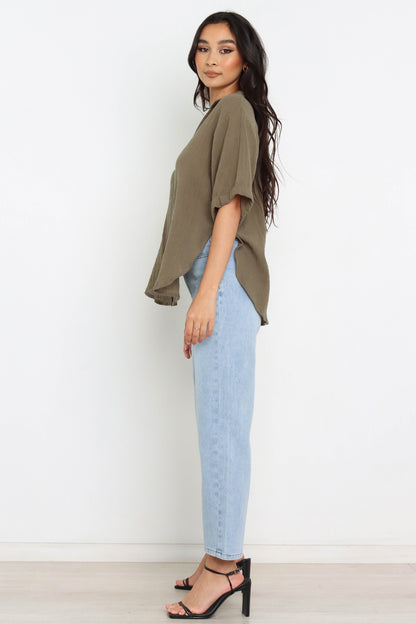 Dion Top - Olive