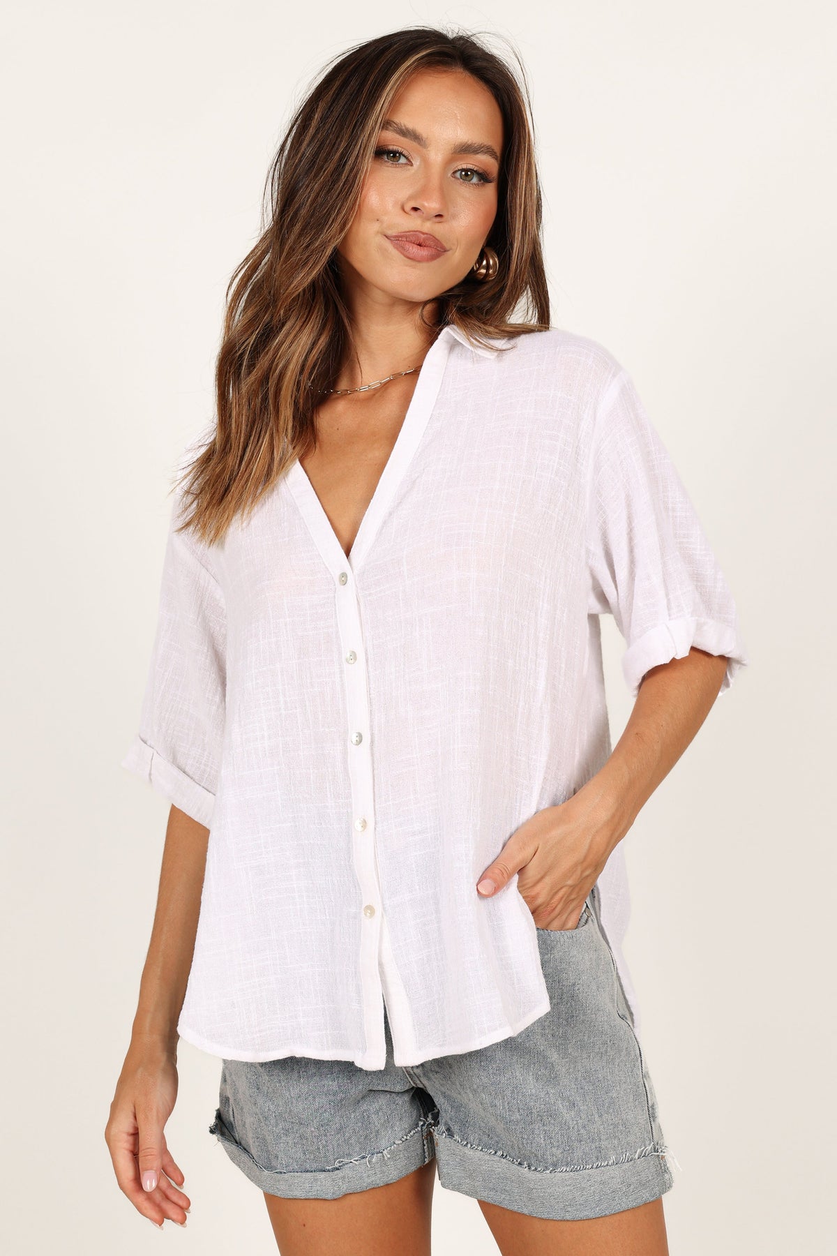 Dion Top - White