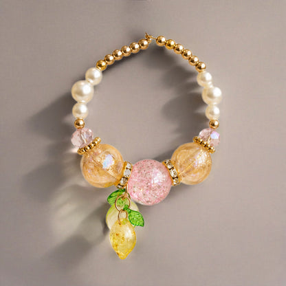 Pink Lemonade Halo Charm - Tumbler Handle Charm