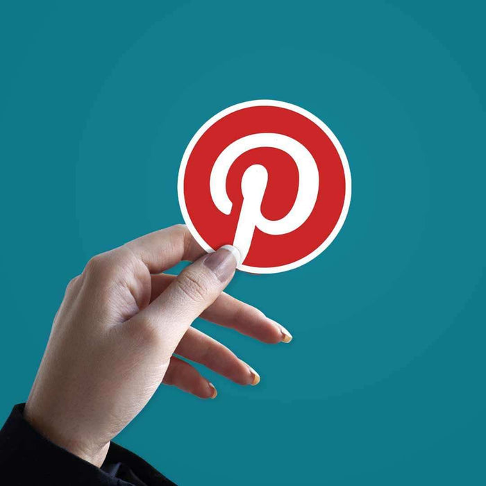 Pinterest Logo Sticker - Stickers | STICK IT UP