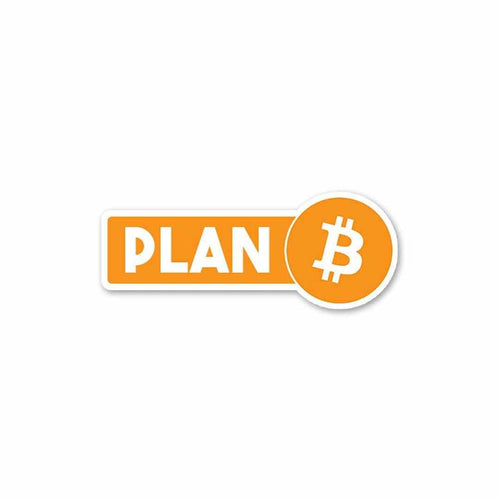 Plan[B]itcoin Sticker - Stickers | STICK IT UP