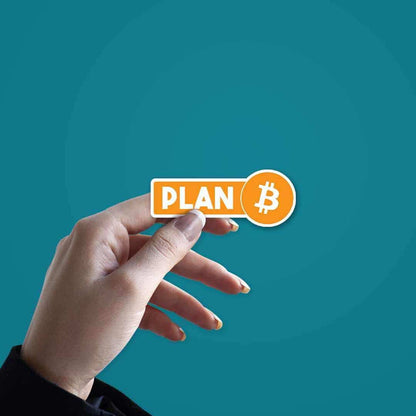 Plan[B]itcoin Sticker - Stickers | STICK IT UP