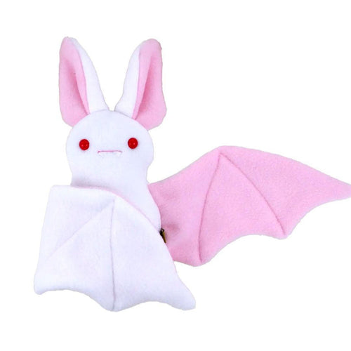 Plush - Albino White Bat by Beautifully Regular