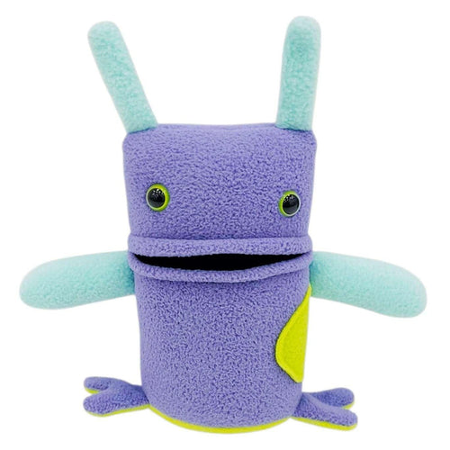 Plush - Bumble Creature (Purple Green Aqua) by Mr. Sogs