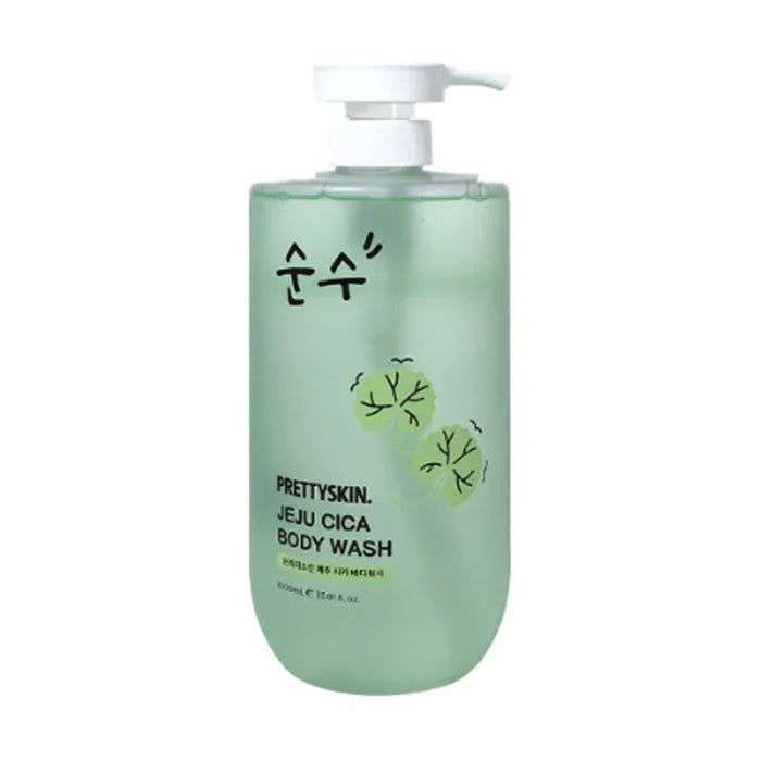 [PRETTYSKIN] Jeju Cica Body Wash 1000ml - Ballagrio