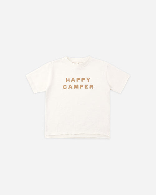 Raw Edge Tee in Happy Camper