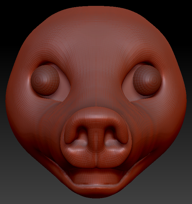 Realistic Coatimundi Static Jaw Head Base