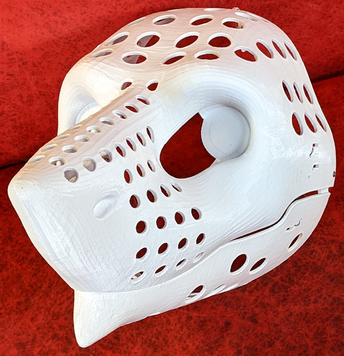 Realistic Eastern Sergal Head Base