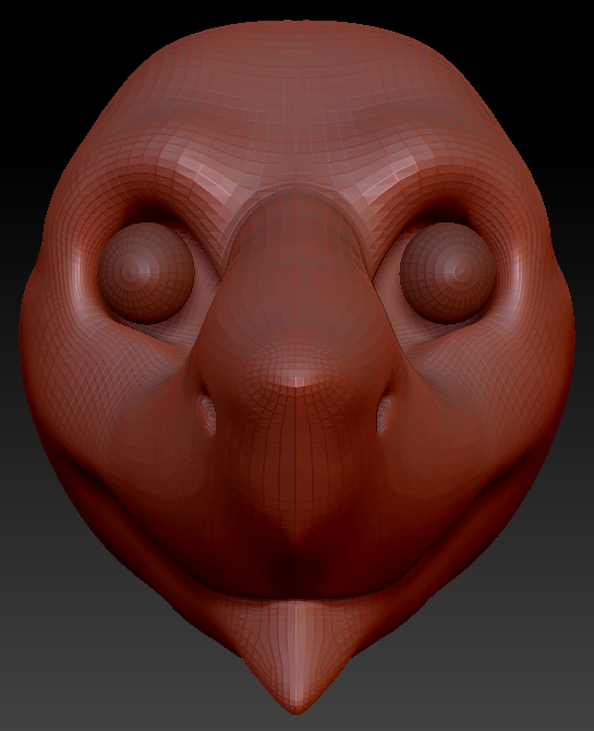 Realistic Eastern Sergal Head Base