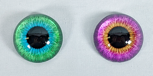 Realistic Glass Eye Set (2D or 3D)