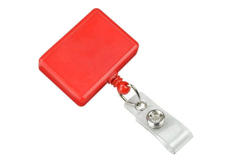 Rectangle Badge Reel, Qty = 25