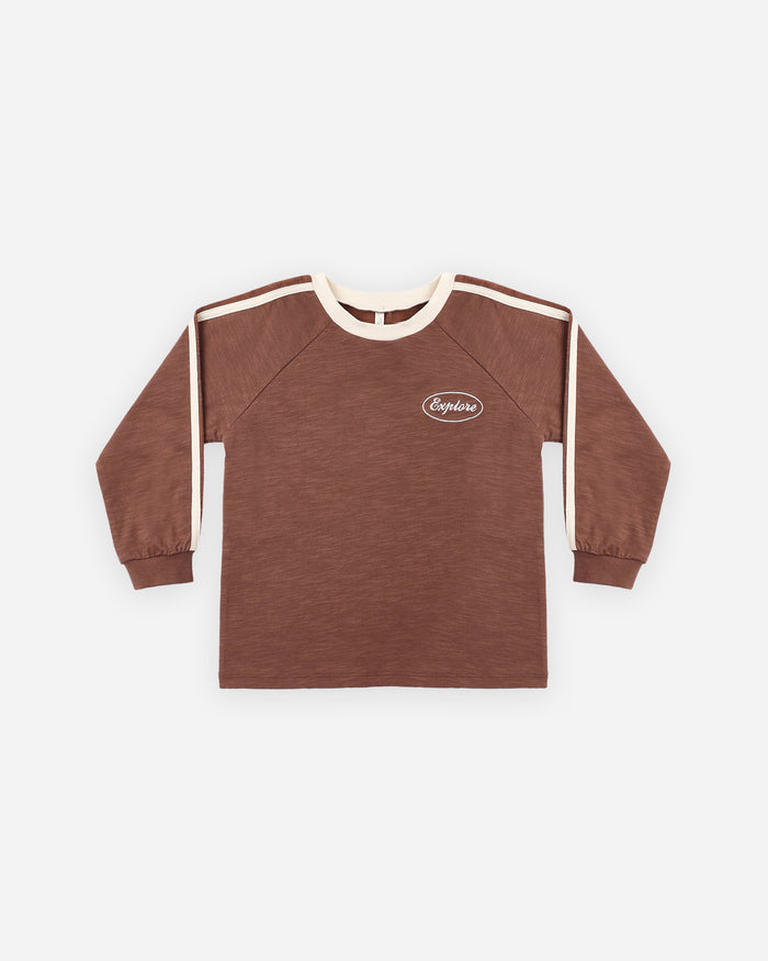 Relaxed Long Sleeve Tee in Explore