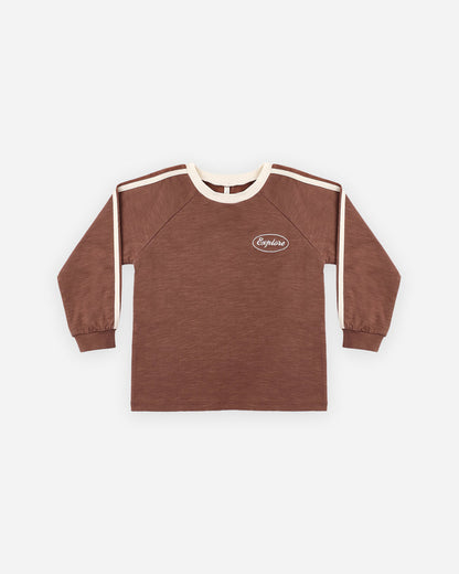 Relaxed Long Sleeve Tee in Explore