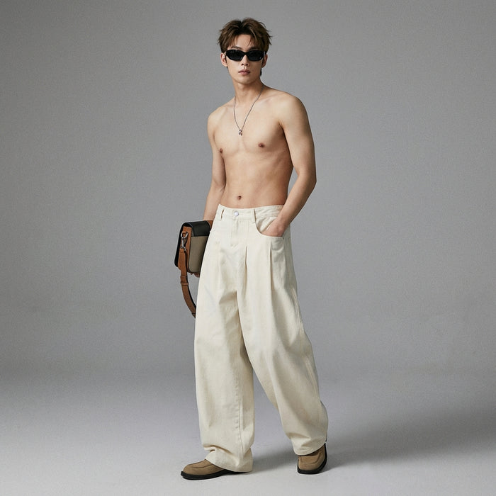 Pantalon cargo droit décontracté pour homme - Koreanxwear - Taille S