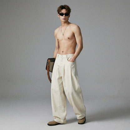 Pantalon cargo droit décontracté pour homme - Koreanxwear - Taille S
