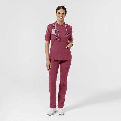 RENEW Women's Straight Leg Yoga Pant Carnation full scrub set