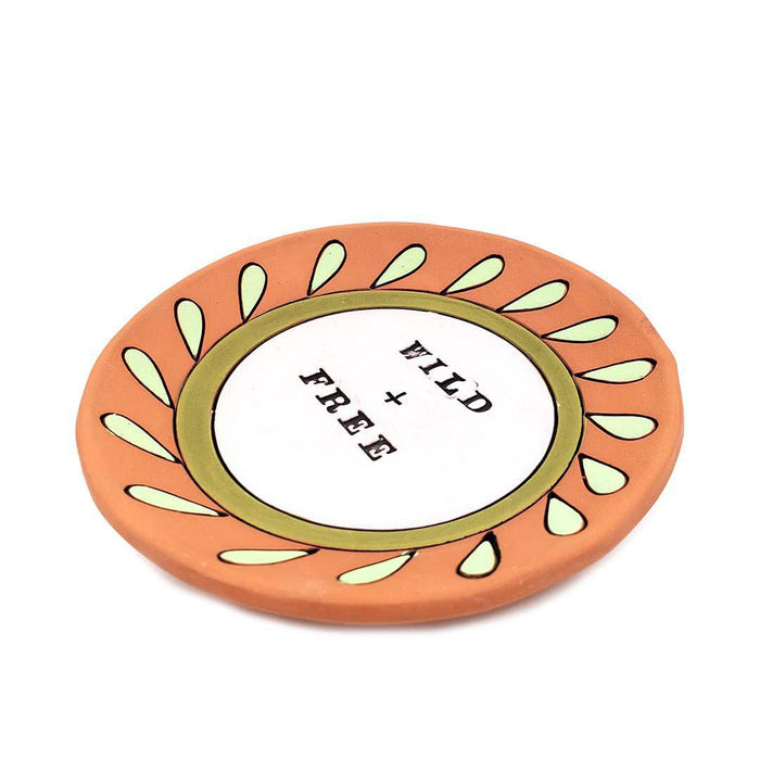 Ring Dish - 5in - Wild + Free (Assorted Colors) by Leslie Jenner Handmade