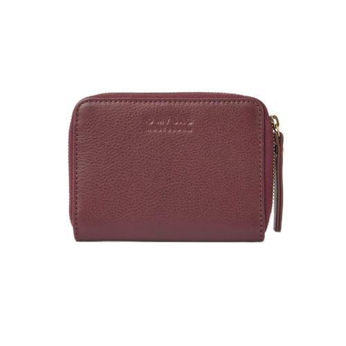 Robbie Zip Around Wallet - Dark Cherry