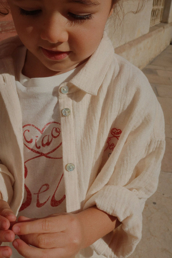 Rosie H-W X Konges Slojd Bella Shirt in Mother of Pearl