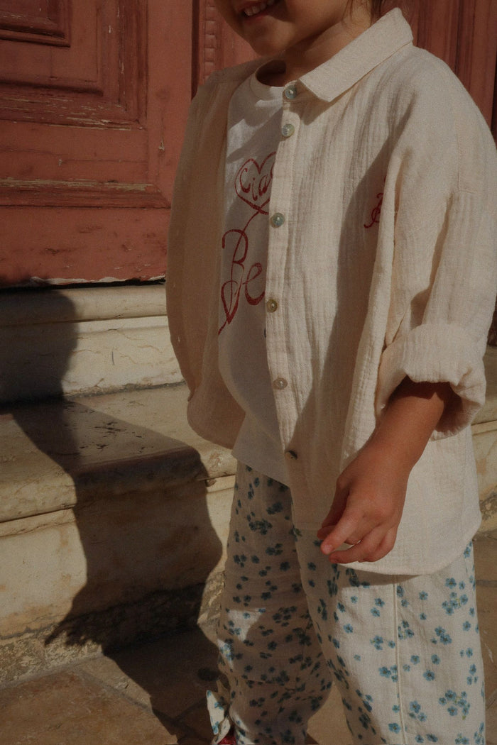 Rosie H-W X Konges Slojd Bella Shirt in Mother of Pearl