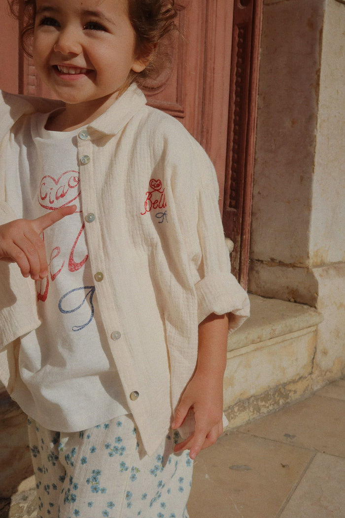 Rosie H-W X Konges Slojd Bella Shirt in Mother of Pearl