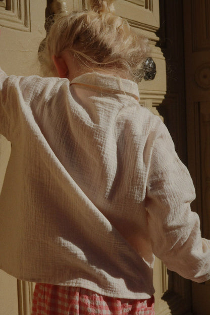Rosie H-W X Konges Slojd Bella Shirt in Mother of Pearl
