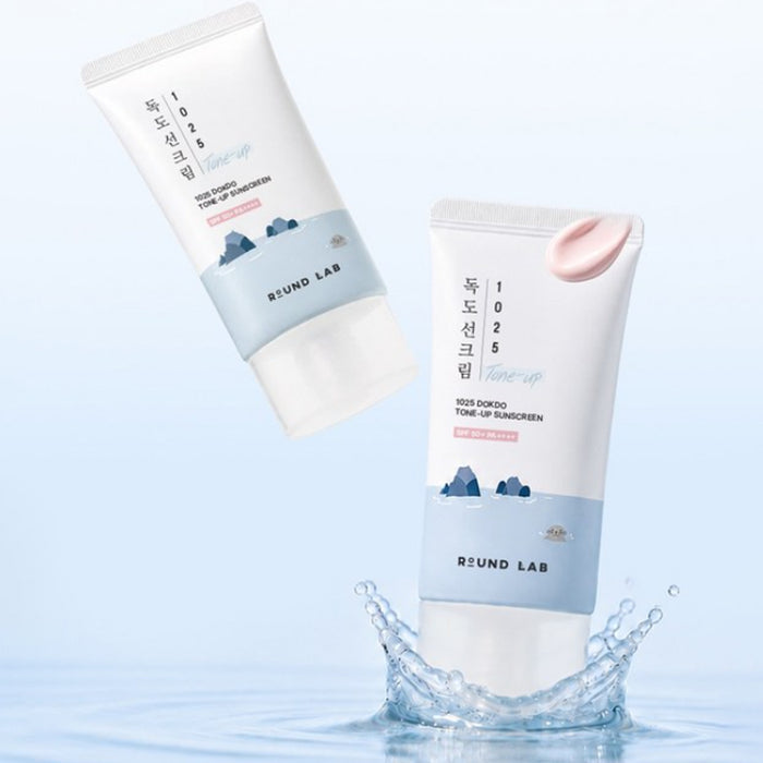 [ROUND LAB] 1025 Dokdo Tone-Up Sunscreen SPF 50+ PA++++ 50ml