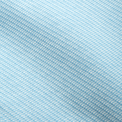 Scales Textured Polo - Bluebell