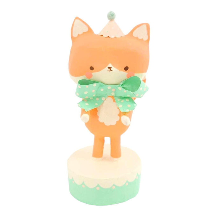 Sculpture - OOAK Paper Mache Fox by Chet and Dot