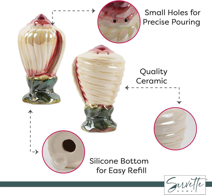 Seashell Salt & Pepper Set