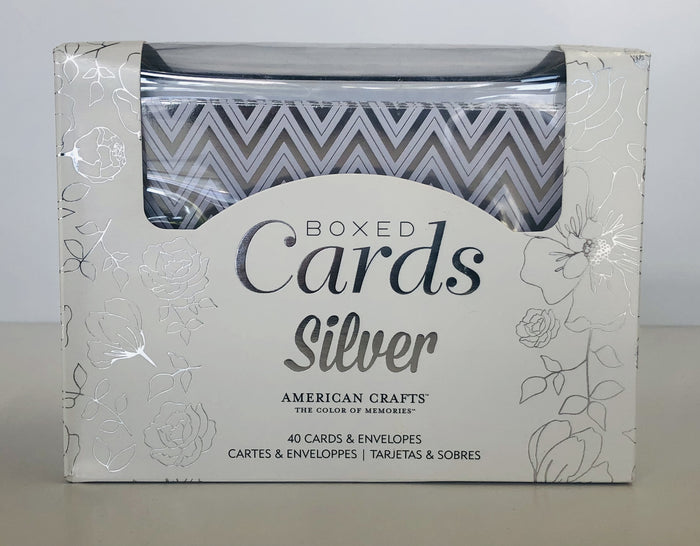 "Silver" Boxed Cards