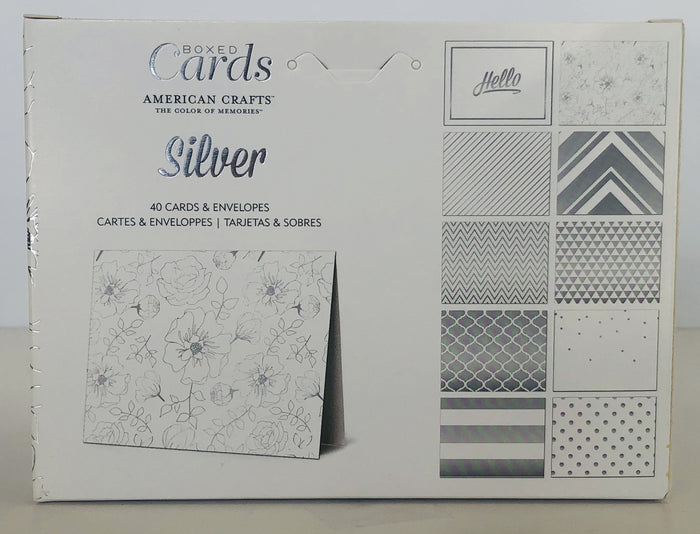 "Silver" Boxed Cards