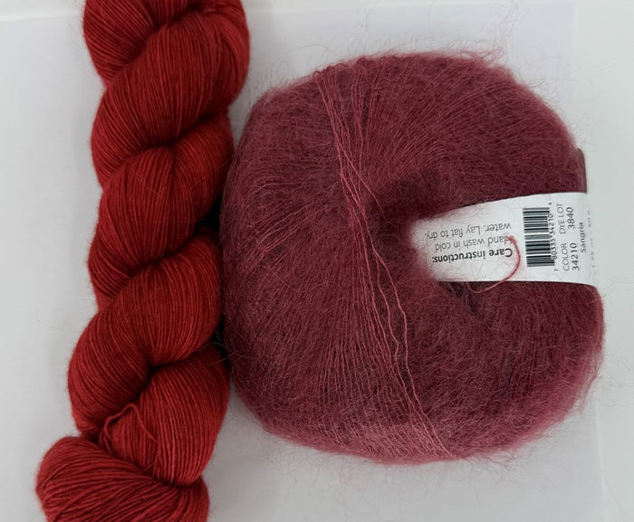 Sleeveheart Shawl Knitting Kit