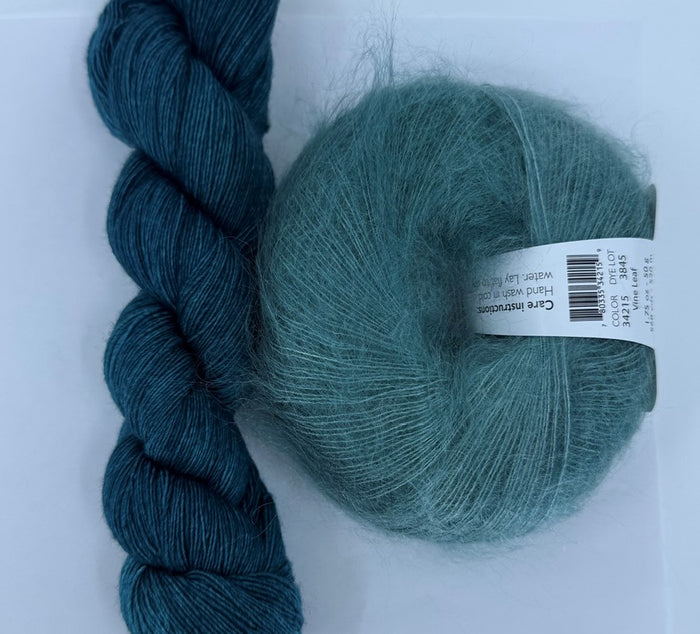 Sleeveheart Shawl Knitting Kit