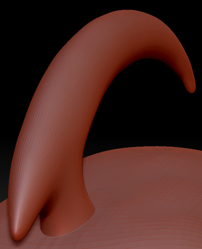 Smooth Unicorn Horn 4
