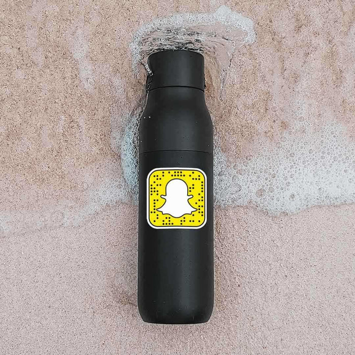 Snapchat Logo Sticker - Stickers | STICK IT UP