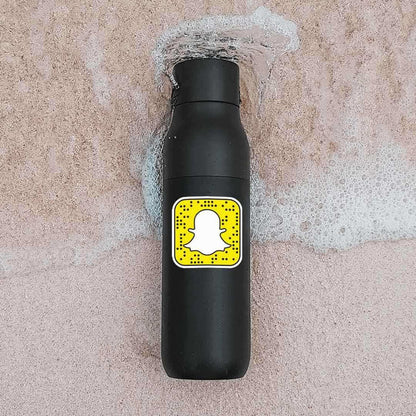 Snapchat Logo Sticker - Stickers | STICK IT UP