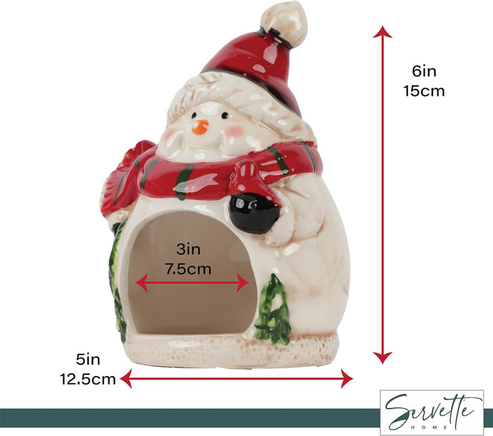 Snowman Sponge Holder