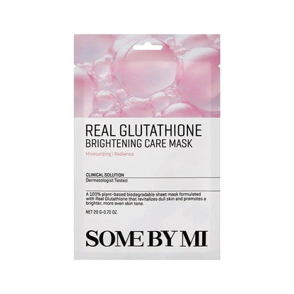 [SOME BY MI] Real Glutathione Brightening Care Mask 20g*10EA - Ballagrio