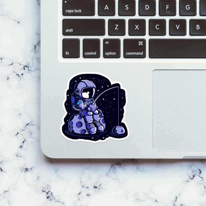 Space Fishing sticker - Stickers | STICK IT UP