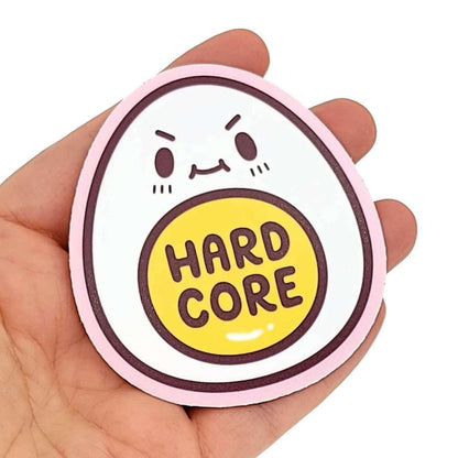 Sticker - Hardcore Egg by Mis0 Happy