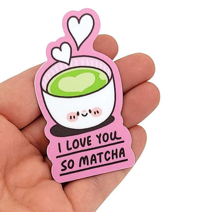 Sticker - Love You So Matcha by Mis0 Happy