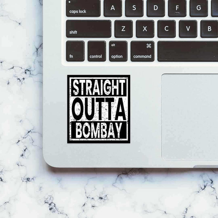 Straight Outta Bombay Sticker - Stickers | STICK IT UP