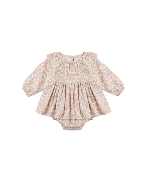 Thalia Romper ll Pink Blossom