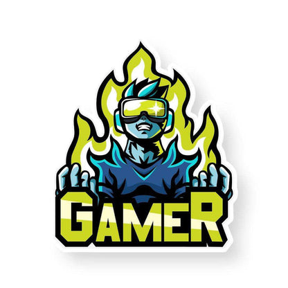 The Gamer Sticker - Stickers | STICK IT UP