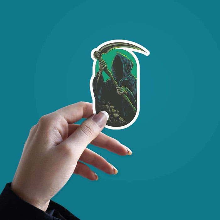The Grim Reaper Of Death Sticker - Stickers | STICK IT UP