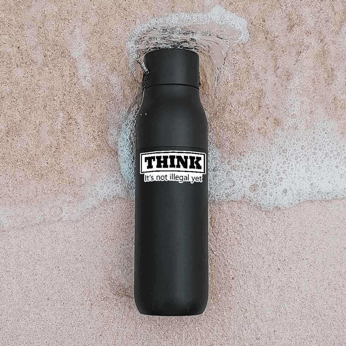 THINK - It's not illegal yet Sticker - Stickers | STICK IT UP
