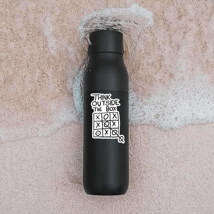Think Outside the box Sticker - Stickers | STICK IT UP