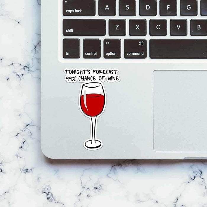Tonights Forecast Sticker - Stickers | STICK IT UP
